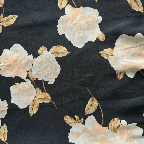 Torrid Floral Hi-Lo Georgette Halter Cami Top Size 0 Flowy Drop Waist Trendy - Picture 6 of 13